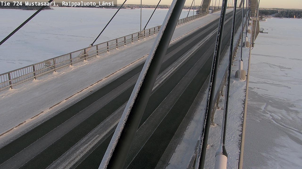 Weather Camera Image Väg 724 Korsholm, Replot, väst, Mustasaari, Pohjanmaa