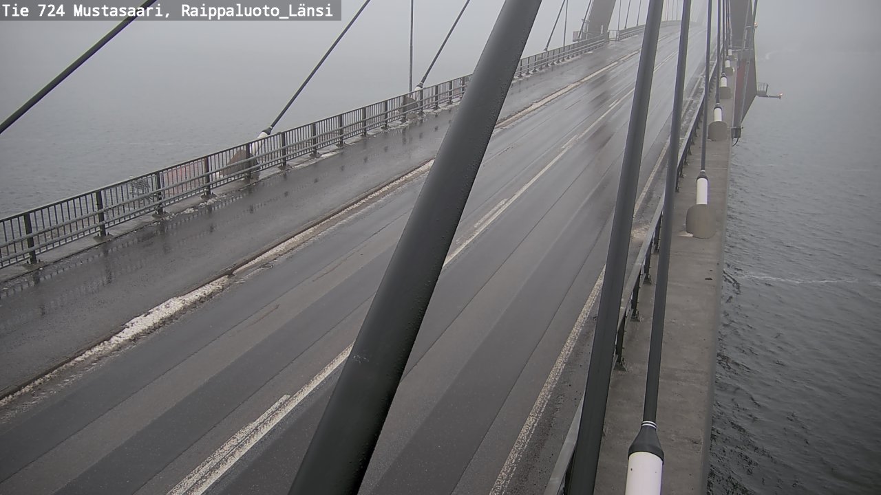 Weather Camera Image Väg 724 Korsholm, Replot, väst, Mustasaari, Pohjanmaa