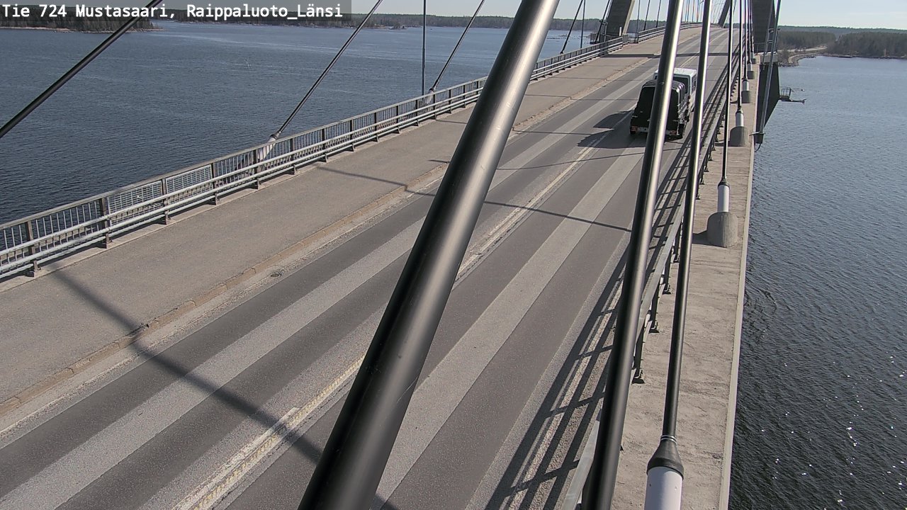 Kelikamerat Kuva Tie 724 Mustasaari, Raippaluoto, länsi, Mustasaari, Pohjanmaa