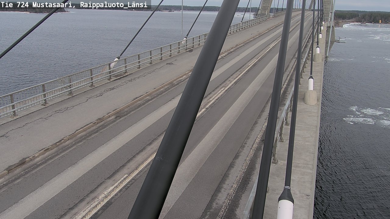 Weather Camera Image Road 724 Mustasaari, Raippaluoto, west, Mustasaari, Pohjanmaa