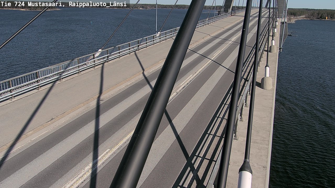 Weather Camera Image Road 724 Mustasaari, Raippaluoto, west, Mustasaari, Pohjanmaa