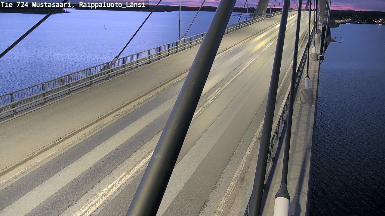 Weather Camera Image Road 724 Mustasaari, Raippaluoto, west, Mustasaari, Pohjanmaa