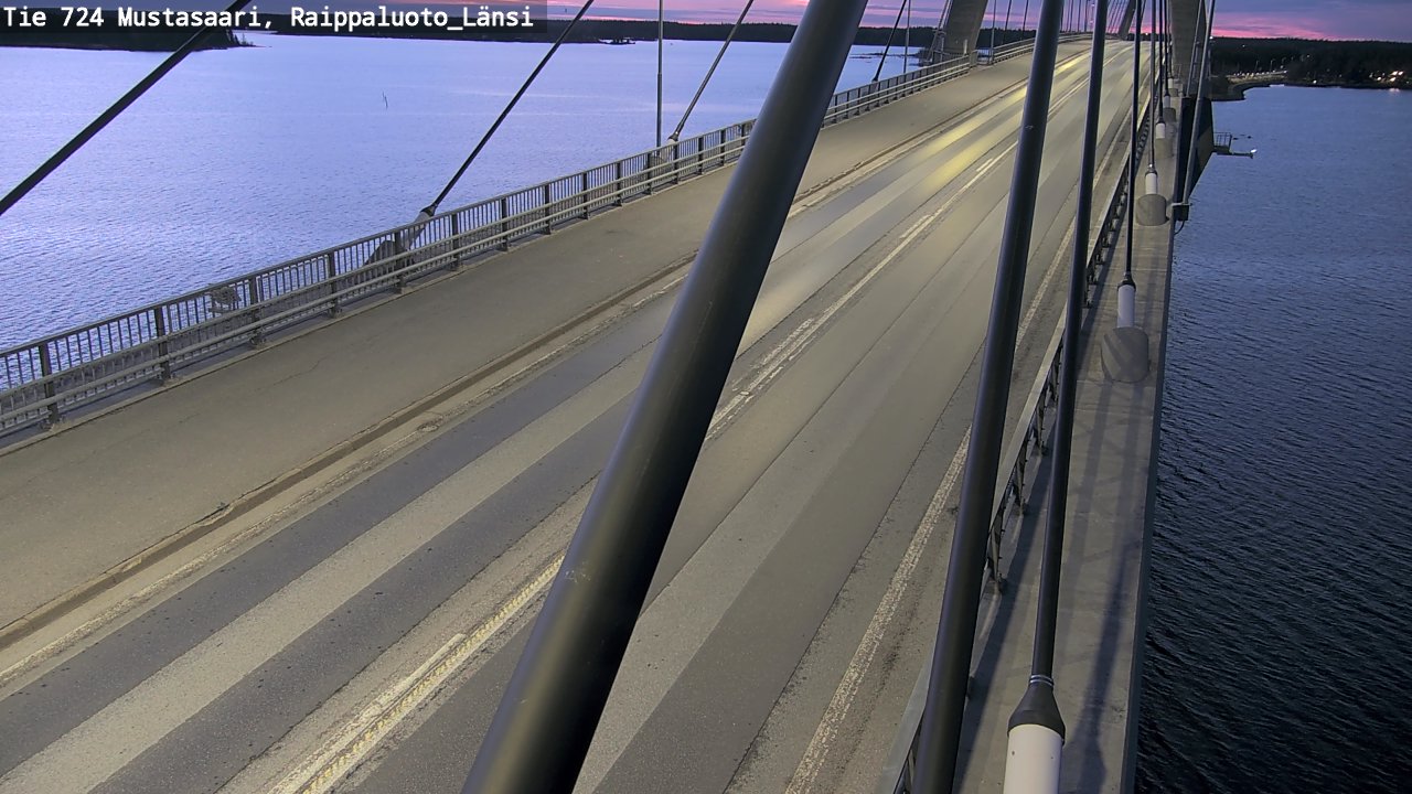 Weather Camera Image Road 724 Mustasaari, Raippaluoto, west, Mustasaari, Pohjanmaa