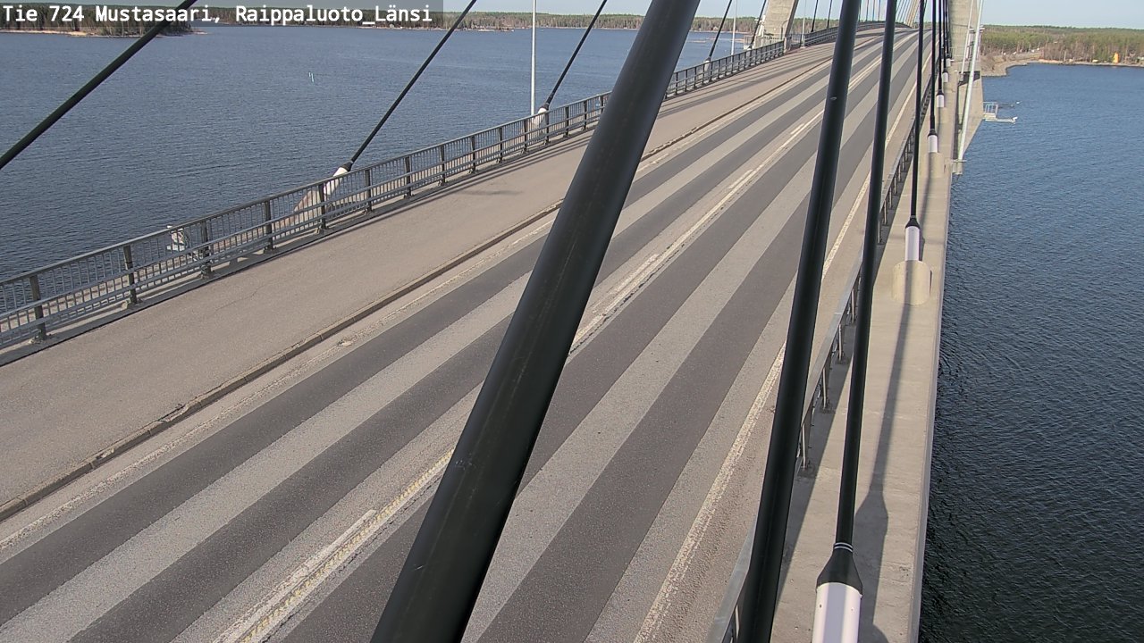 Weather Camera Image Road 724 Mustasaari, Raippaluoto, west, Mustasaari, Pohjanmaa