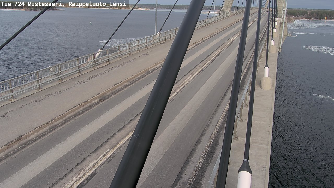 Weather Camera Image Väg 724 Korsholm, Replot, väst, Mustasaari, Pohjanmaa