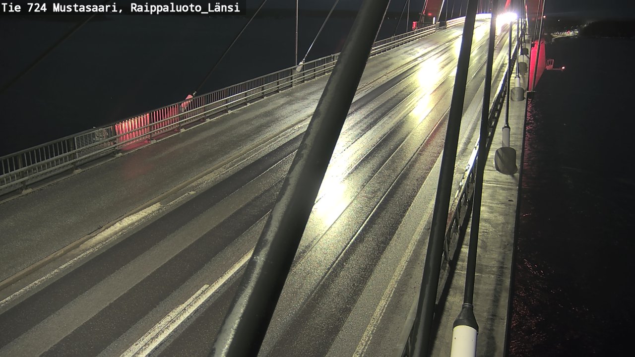 Weather Camera Image Väg 724 Korsholm, Replot, väst, Mustasaari, Pohjanmaa
