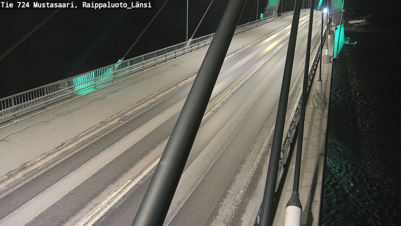 Kelikamerat Kuva Tie 724 Mustasaari, Raippaluoto, länsi, Mustasaari, Pohjanmaa