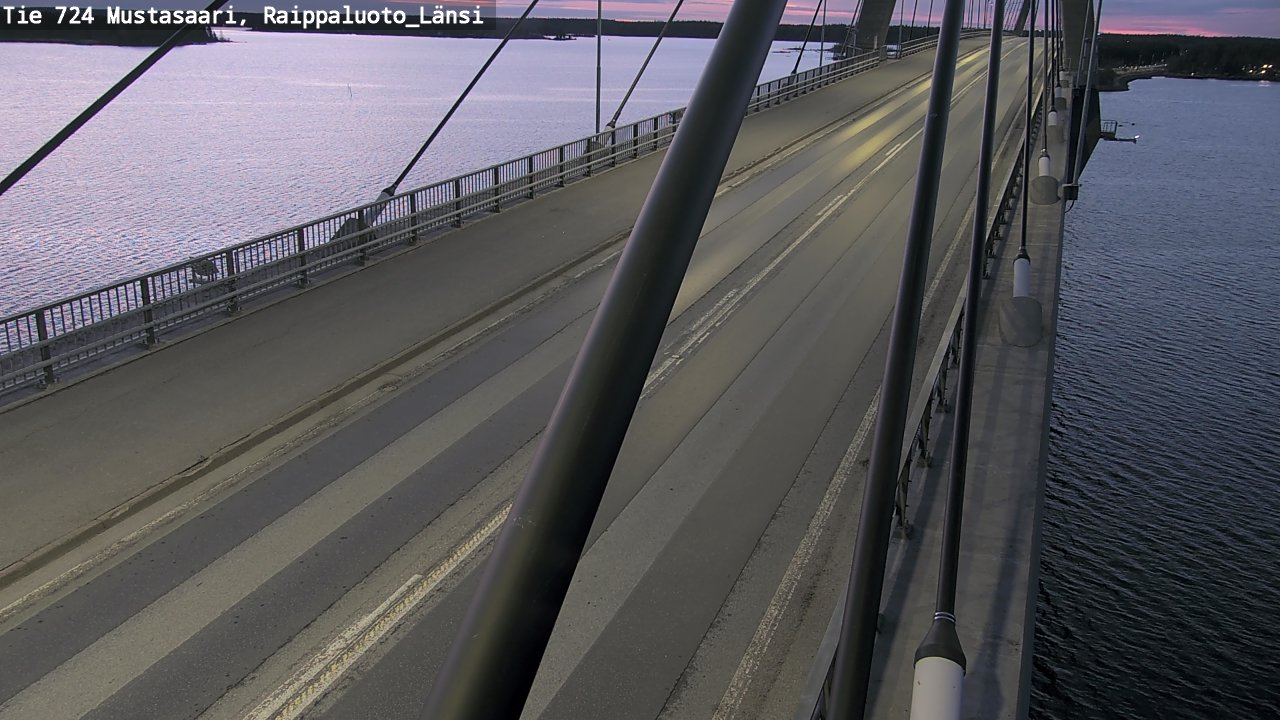 Weather Camera Image Road 724 Mustasaari, Raippaluoto, west, Mustasaari, Pohjanmaa