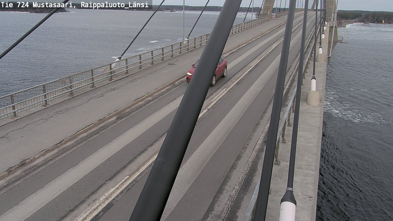 Weather Camera Image Väg 724 Korsholm, Replot, väst, Mustasaari, Pohjanmaa