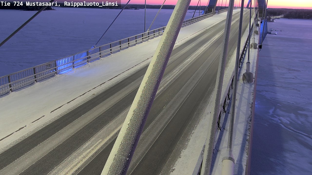 Kelikamerat Kuva Tie 724 Mustasaari, Raippaluoto, länsi, Mustasaari, Pohjanmaa