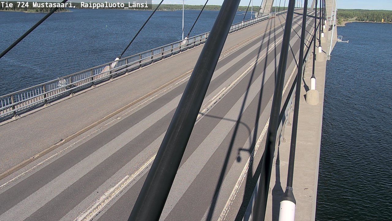 Kelikamerat Kuva Tie 724 Mustasaari, Raippaluoto, länsi, Mustasaari, Pohjanmaa