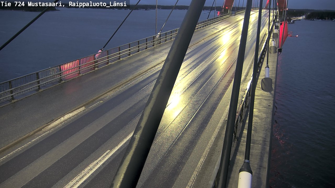 Weather Camera Image Väg 724 Korsholm, Replot, väst, Mustasaari, Pohjanmaa