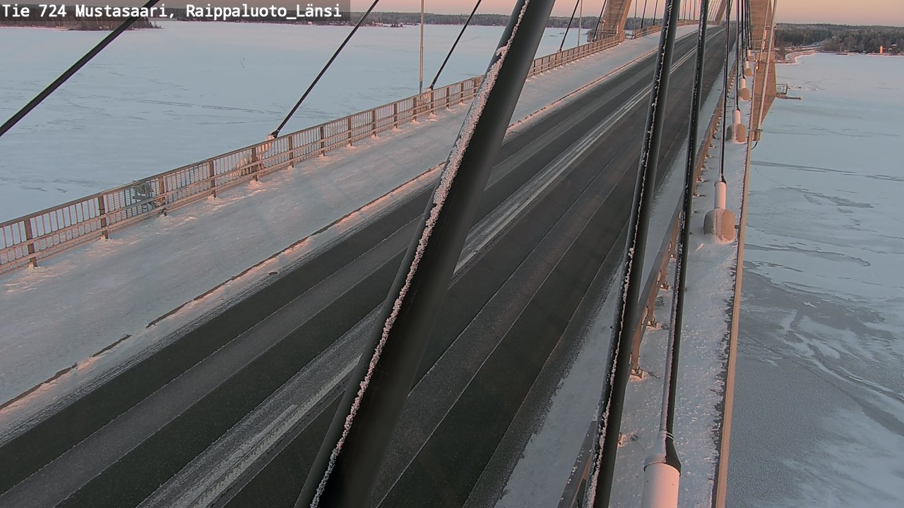 Weather Camera Image Road 724 Mustasaari, Raippaluoto, west, Mustasaari, Pohjanmaa