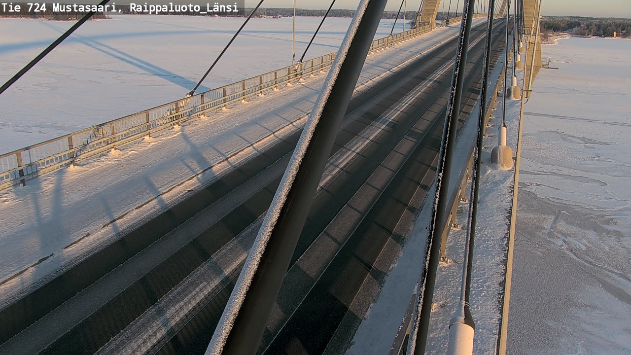 Weather Camera Image Road 724 Mustasaari, Raippaluoto, west, Mustasaari, Pohjanmaa