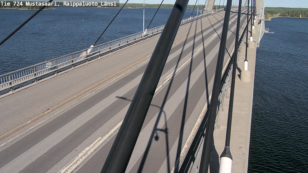 Kelikamerat Kuva Tie 724 Mustasaari, Raippaluoto, länsi, Mustasaari, Pohjanmaa