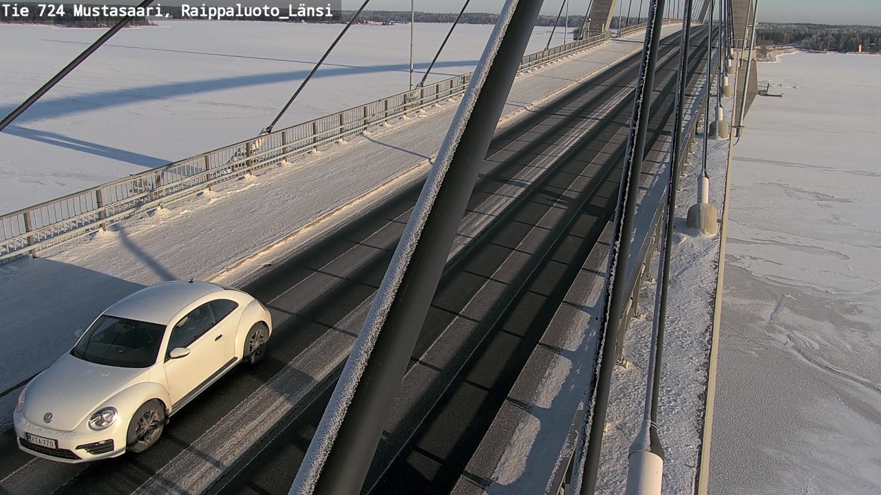 Weather Camera Image Väg 724 Korsholm, Replot, väst, Mustasaari, Pohjanmaa