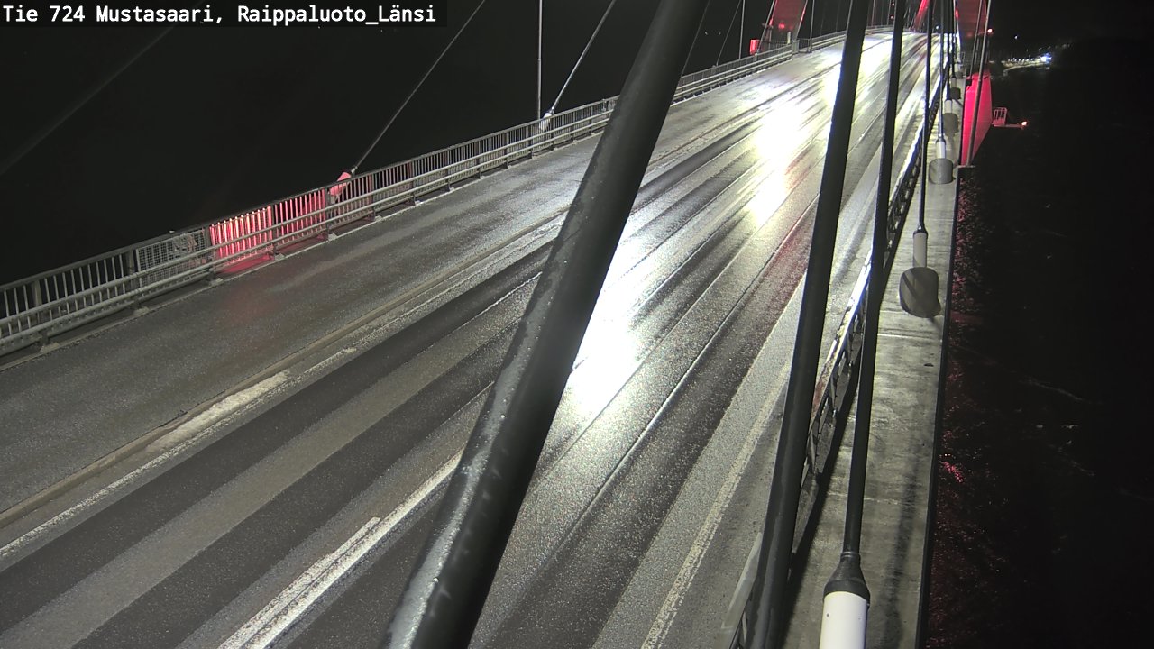 Weather Camera Image Väg 724 Korsholm, Replot, väst, Mustasaari, Pohjanmaa