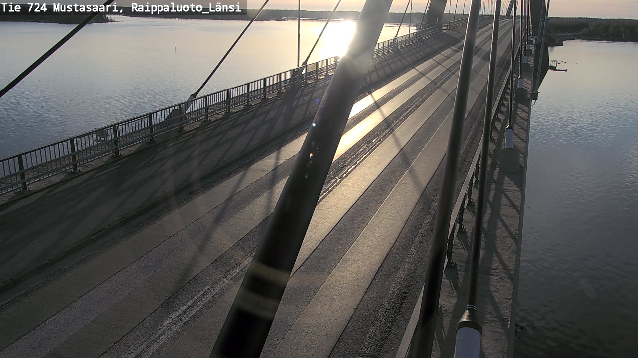 Weather Camera Image Road 724 Mustasaari, Raippaluoto, west, Mustasaari, Pohjanmaa