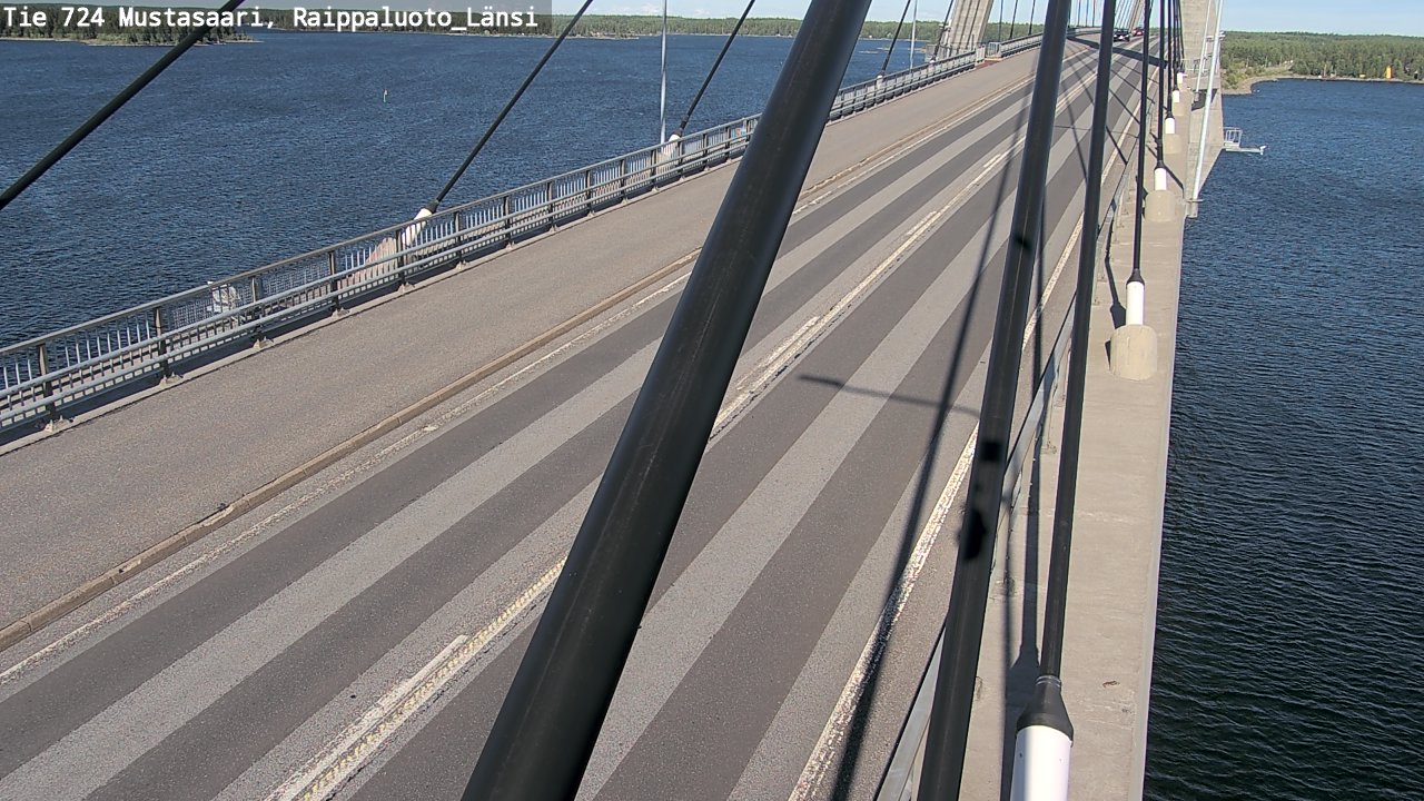 Kelikamerat Kuva Tie 724 Mustasaari, Raippaluoto, länsi, Mustasaari, Pohjanmaa
