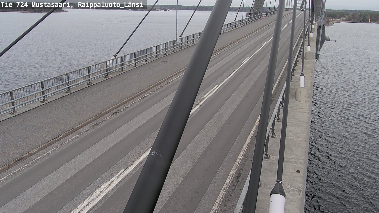 Kelikamerat Kuva Tie 724 Mustasaari, Raippaluoto, länsi, Mustasaari, Pohjanmaa