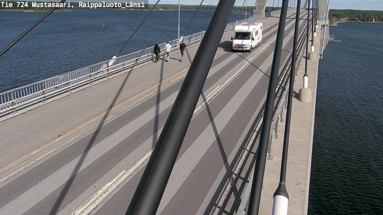 Kelikamerat Kuva Tie 724 Mustasaari, Raippaluoto, länsi, Mustasaari, Pohjanmaa