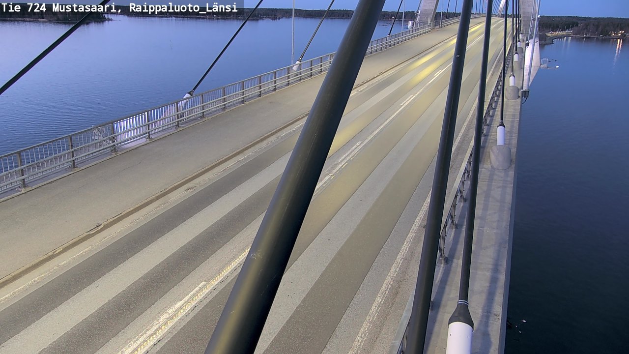 Weather Camera Image Road 724 Mustasaari, Raippaluoto, west, Mustasaari, Pohjanmaa