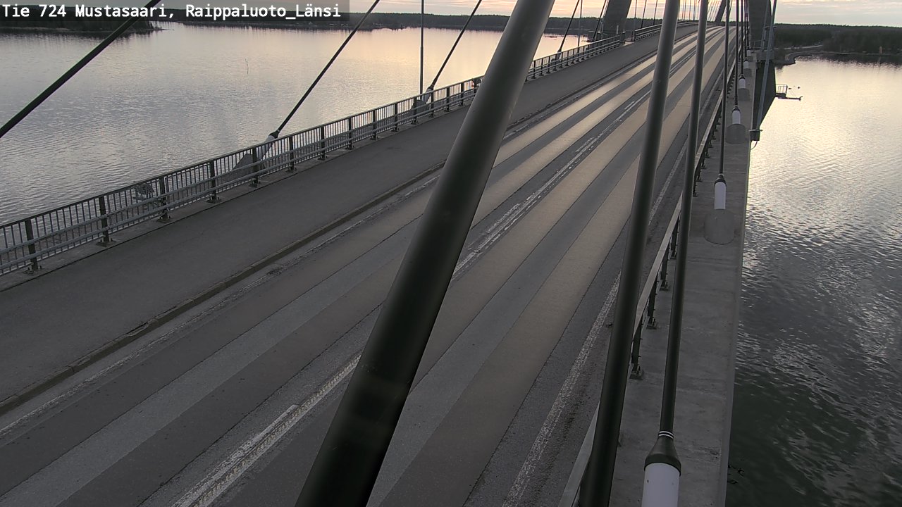 Weather Camera Image Väg 724 Korsholm, Replot, väst, Mustasaari, Pohjanmaa