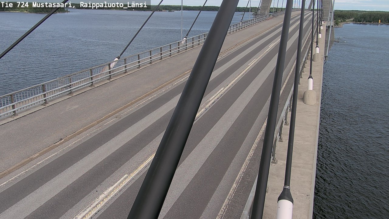 Weather Camera Image Road 724 Mustasaari, Raippaluoto, west, Mustasaari, Pohjanmaa