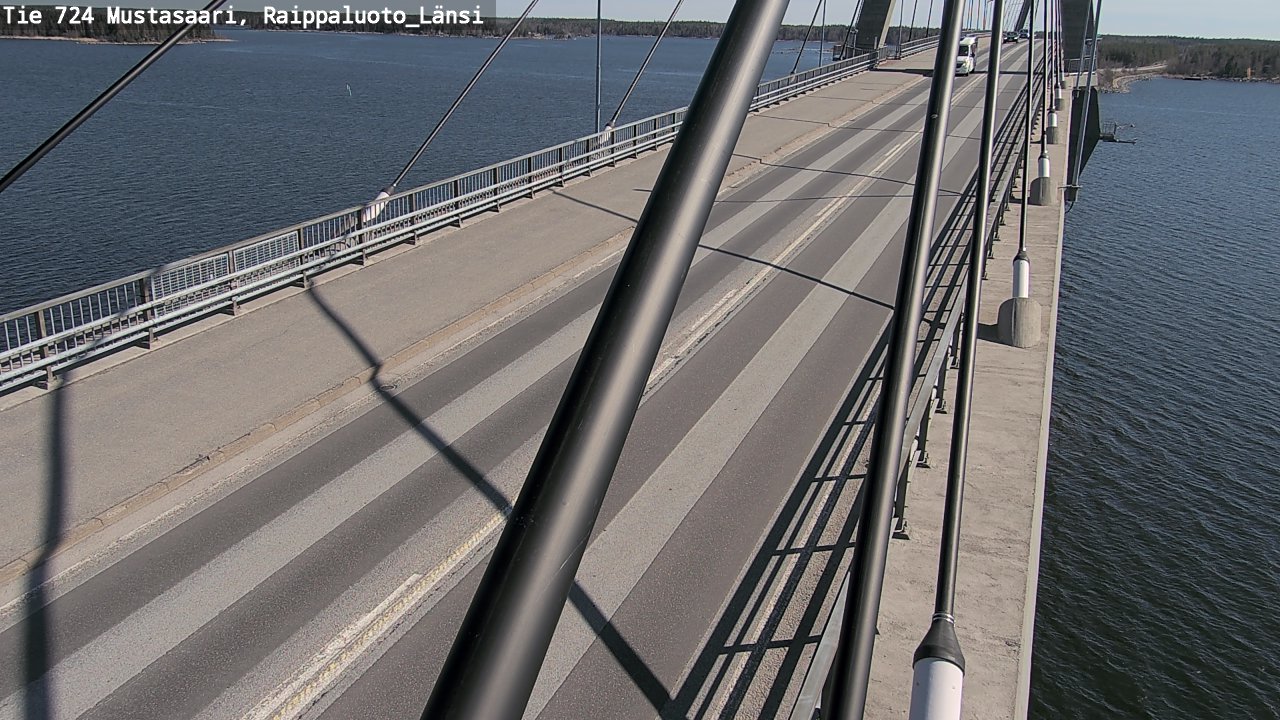 Weather Camera Image Road 724 Mustasaari, Raippaluoto, west, Mustasaari, Pohjanmaa