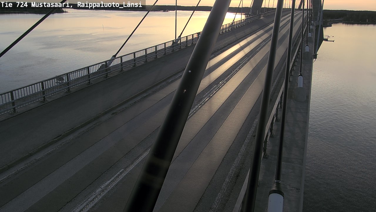Weather Camera Image Road 724 Mustasaari, Raippaluoto, west, Mustasaari, Pohjanmaa