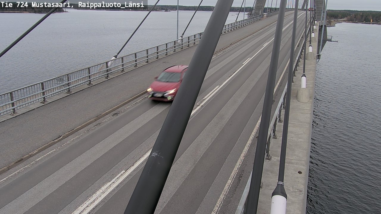 Kelikamerat Kuva Tie 724 Mustasaari, Raippaluoto, länsi, Mustasaari, Pohjanmaa