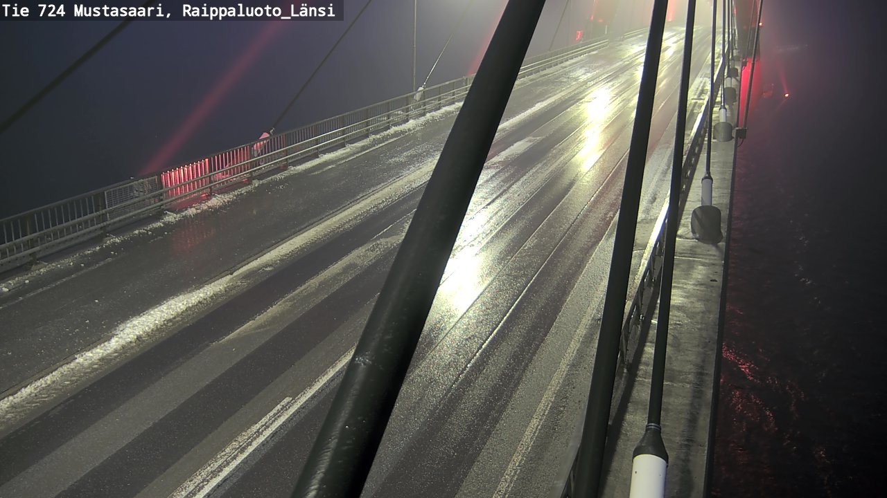 Weather Camera Image Väg 724 Korsholm, Replot, väst, Mustasaari, Pohjanmaa