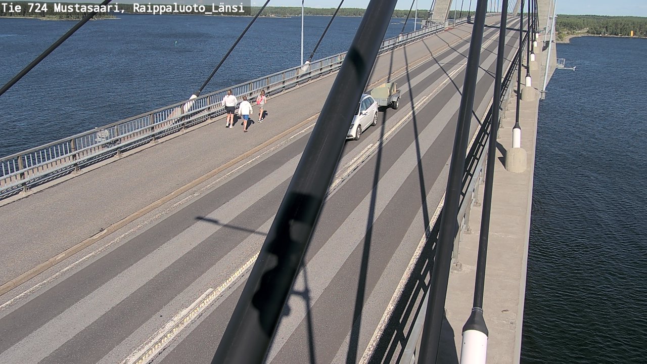 Kelikamerat Kuva Tie 724 Mustasaari, Raippaluoto, länsi, Mustasaari, Pohjanmaa
