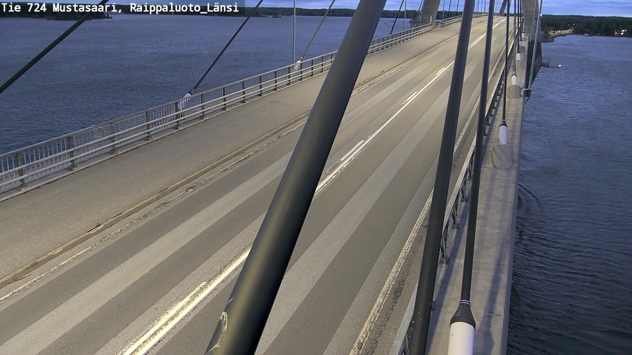 Kelikamerat Kuva Tie 724 Mustasaari, Raippaluoto, länsi, Mustasaari, Pohjanmaa