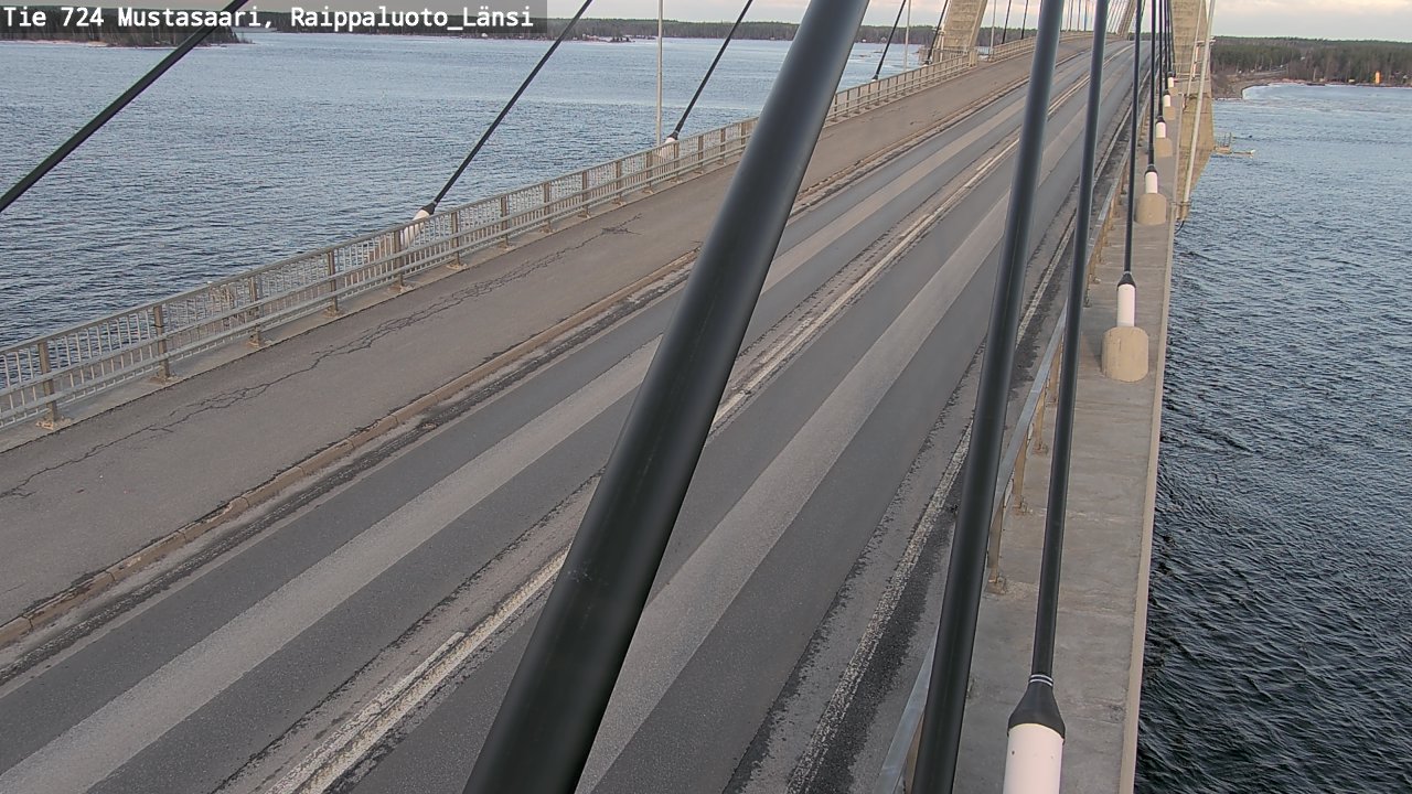 Kelikamerat Kuva Tie 724 Mustasaari, Raippaluoto, länsi, Mustasaari, Pohjanmaa