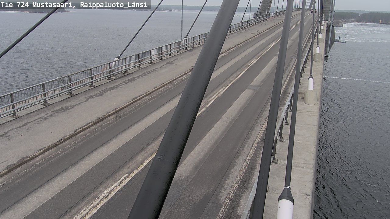 Weather Camera Image Road 724 Mustasaari, Raippaluoto, west, Mustasaari, Pohjanmaa