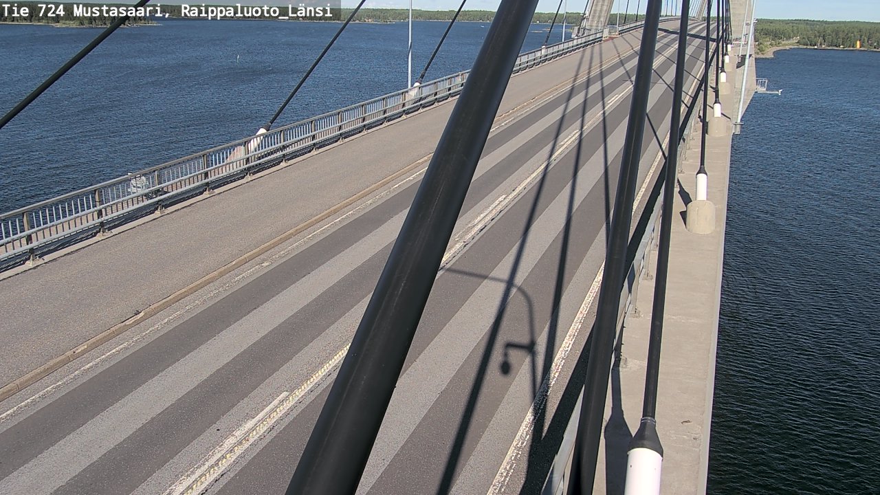 Kelikamerat Kuva Tie 724 Mustasaari, Raippaluoto, länsi, Mustasaari, Pohjanmaa