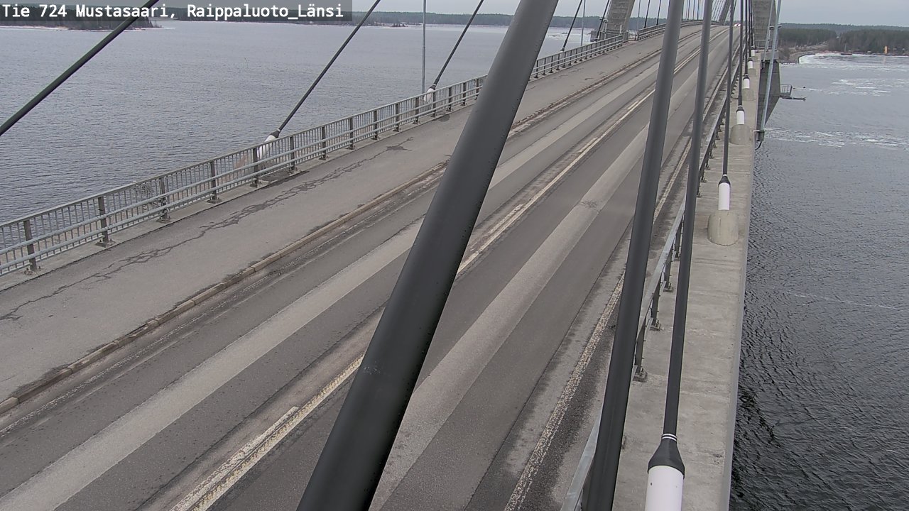Weather Camera Image Road 724 Mustasaari, Raippaluoto, west, Mustasaari, Pohjanmaa
