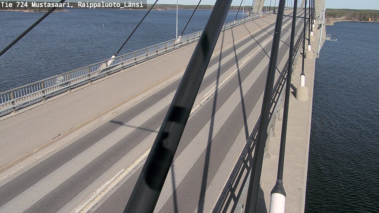 Weather Camera Image Road 724 Mustasaari, Raippaluoto, west, Mustasaari, Pohjanmaa