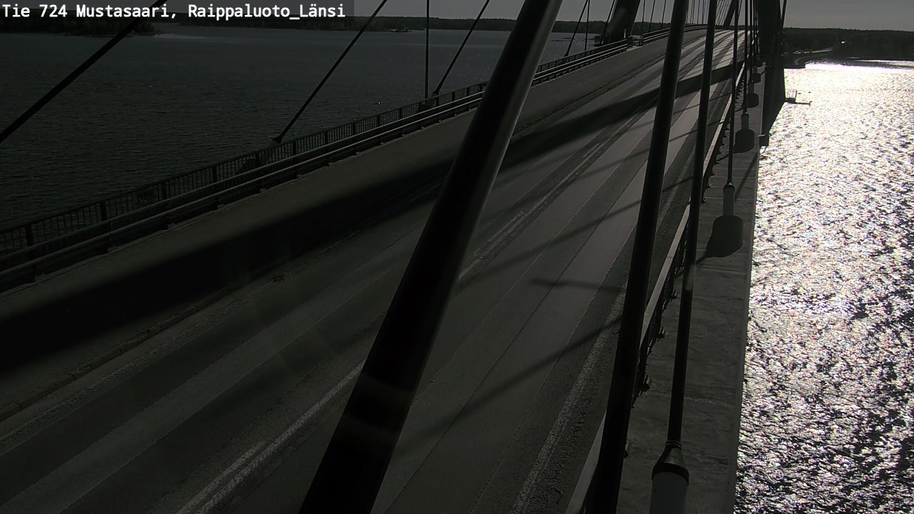 Weather Camera Image Road 724 Mustasaari, Raippaluoto, west, Mustasaari, Pohjanmaa