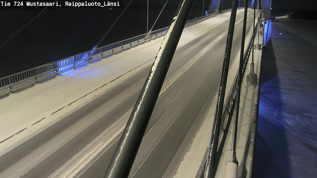 Weather Camera Image Road 724 Mustasaari, Raippaluoto, west, Mustasaari, Pohjanmaa
