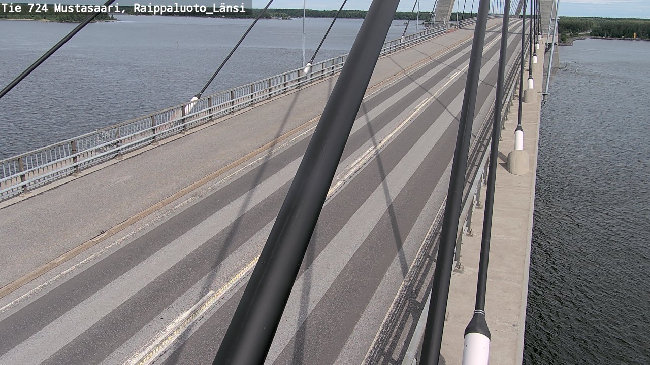 Weather Camera Image Road 724 Mustasaari, Raippaluoto, west, Mustasaari, Pohjanmaa