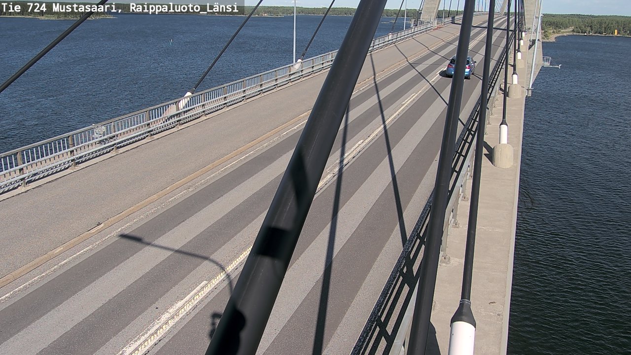 Kelikamerat Kuva Tie 724 Mustasaari, Raippaluoto, länsi, Mustasaari, Pohjanmaa