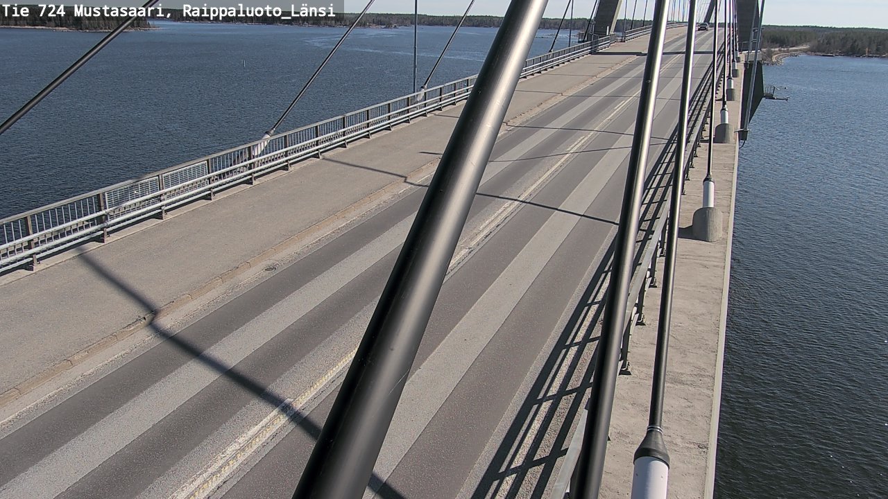Weather Camera Image Road 724 Mustasaari, Raippaluoto, west, Mustasaari, Pohjanmaa