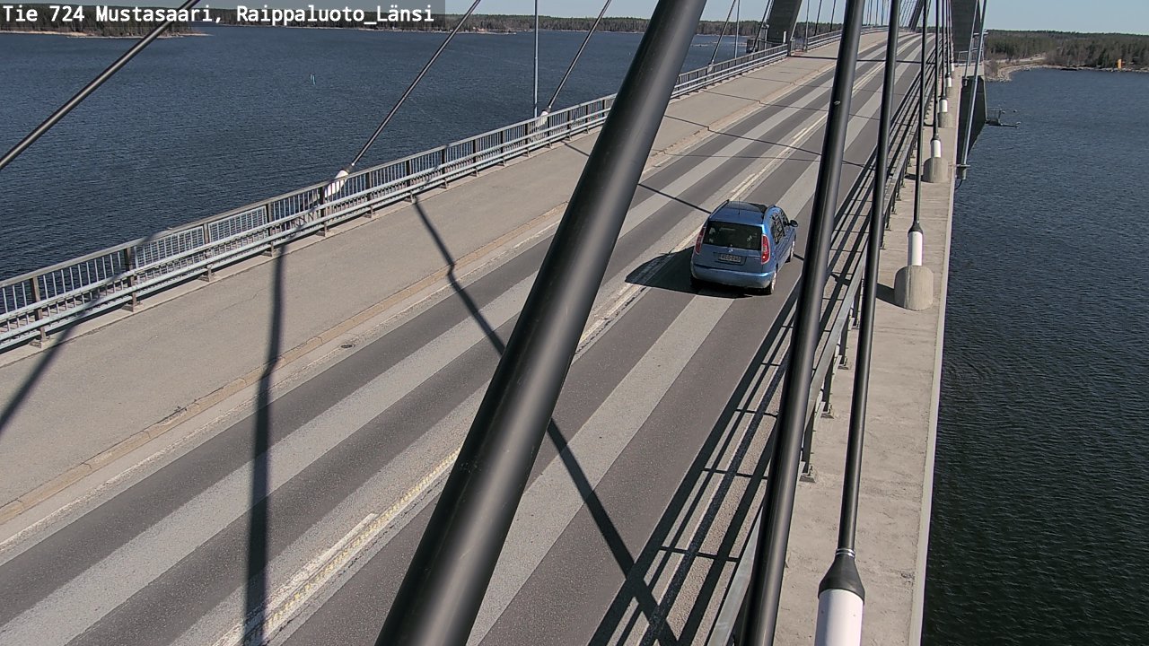 Weather Camera Image Road 724 Mustasaari, Raippaluoto, west, Mustasaari, Pohjanmaa