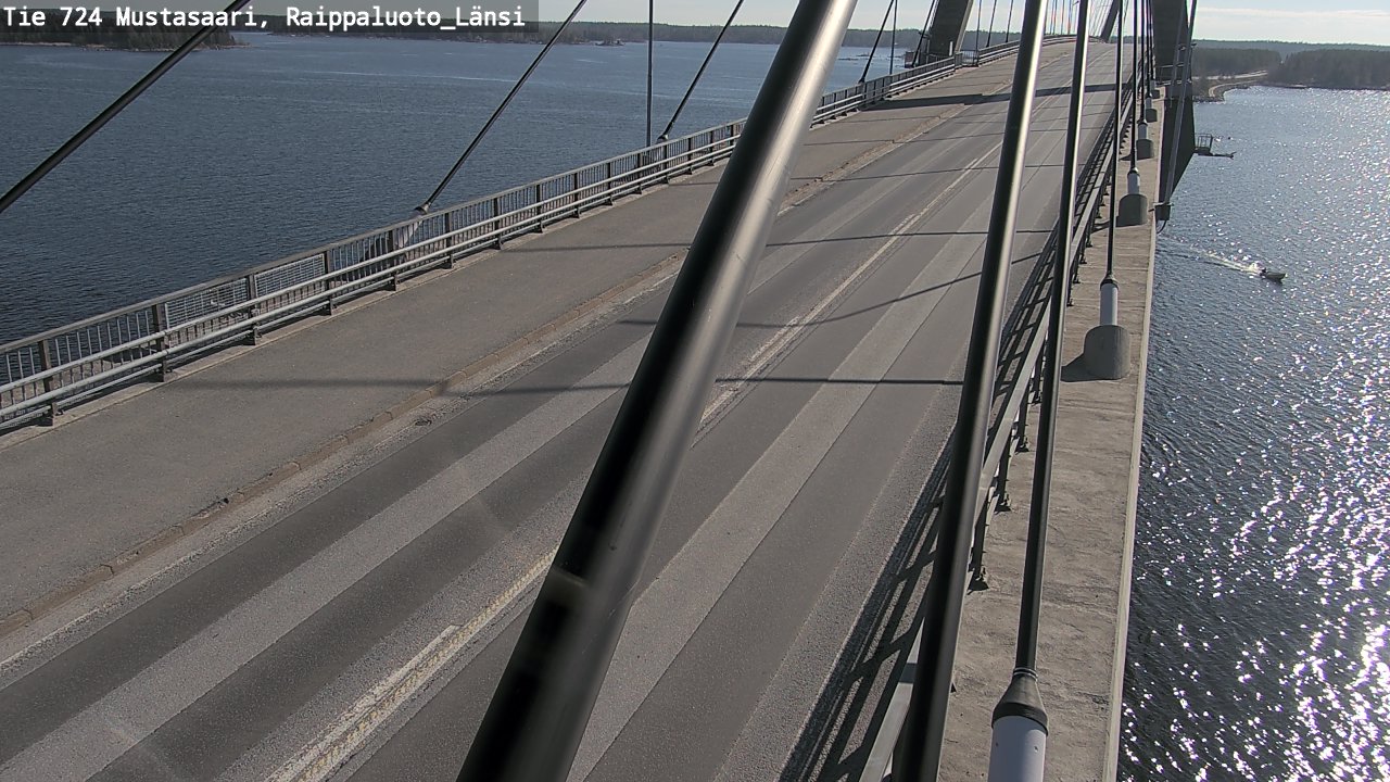 Kelikamerat Kuva Tie 724 Mustasaari, Raippaluoto, länsi, Mustasaari, Pohjanmaa