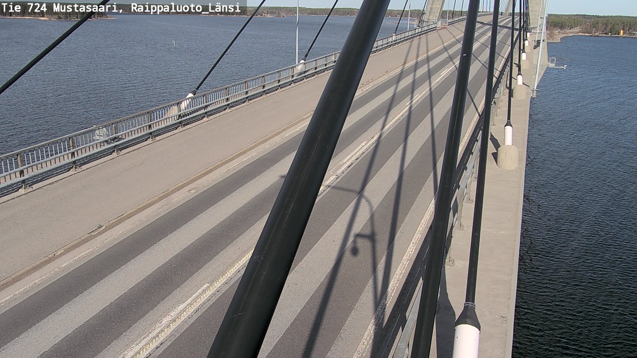 Weather Camera Image Road 724 Mustasaari, Raippaluoto, west, Mustasaari, Pohjanmaa