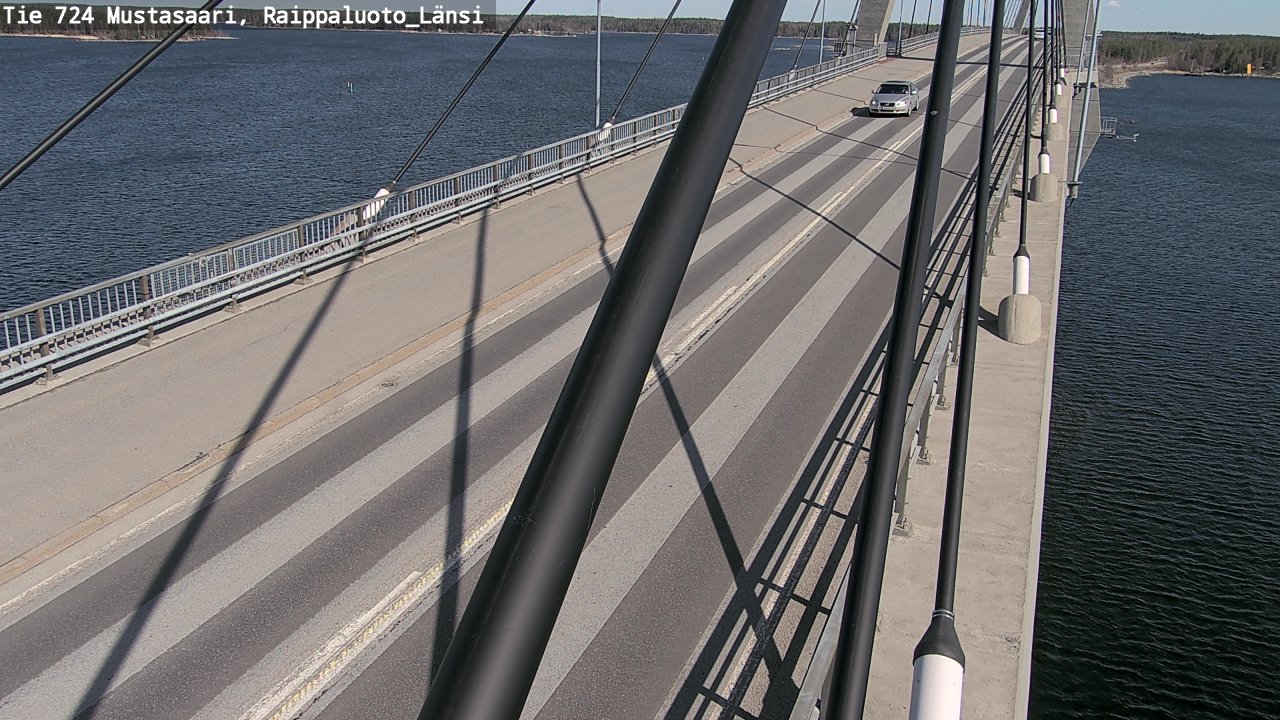 Weather Camera Image Road 724 Mustasaari, Raippaluoto, west, Mustasaari, Pohjanmaa
