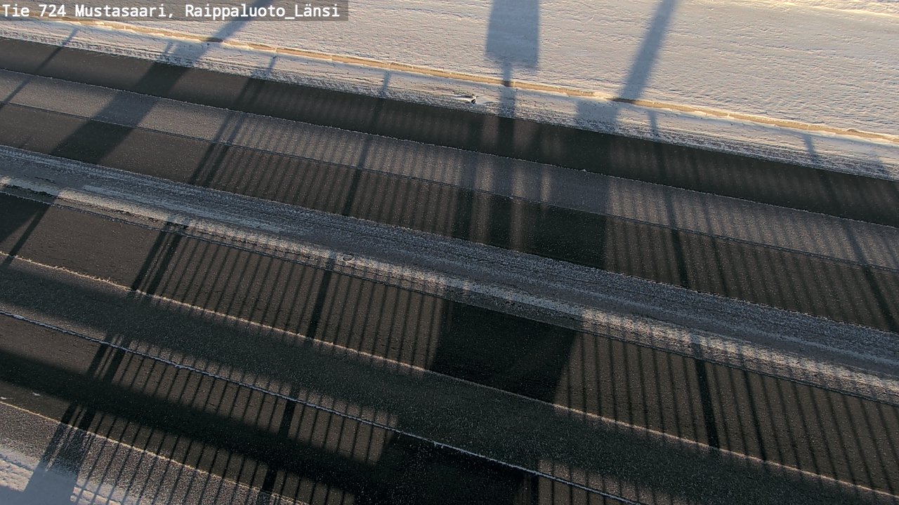 Weather Camera Image Road 724 Mustasaari, Raippaluoto, west, Mustasaari, Pohjanmaa