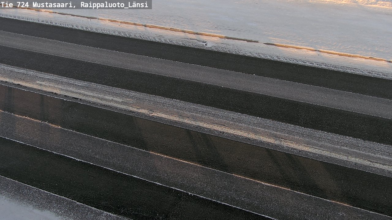 Weather Camera Image Road 724 Mustasaari, Raippaluoto, west, Mustasaari, Pohjanmaa